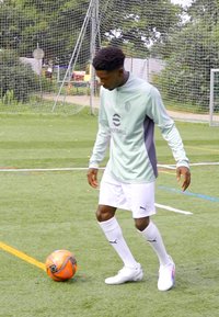 Puma AC MILAN TRAINING 1/4 ZIP - Club wear - green fog/fresh mint