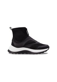Calvin Klein RUNNER SOCK BOOT ZIP  - Μποτάκια πλατφόρμα - black