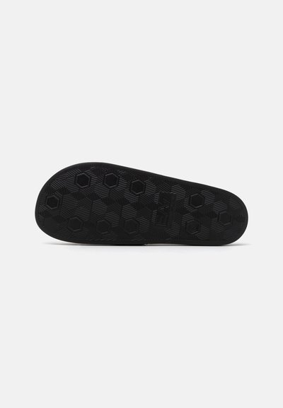 EA7 Emporio Armani UNISEX - Чехли за басейн - black/gold