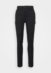 G-STAR SKINNY - Cargo trousers - black