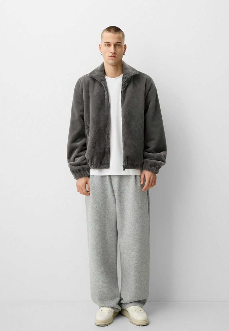 Bershka Winterjas grijs