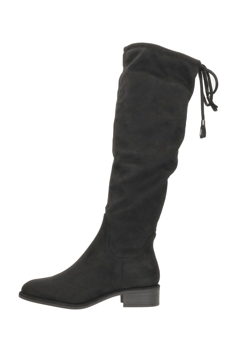 Marco Tozzi LANGE - Laarzen - zwart