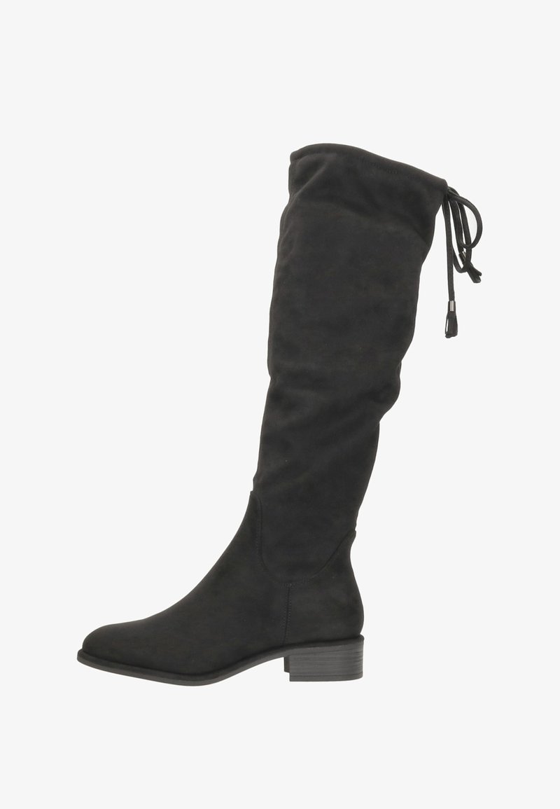 Marco Tozzi LANGE - Laarzen - zwart