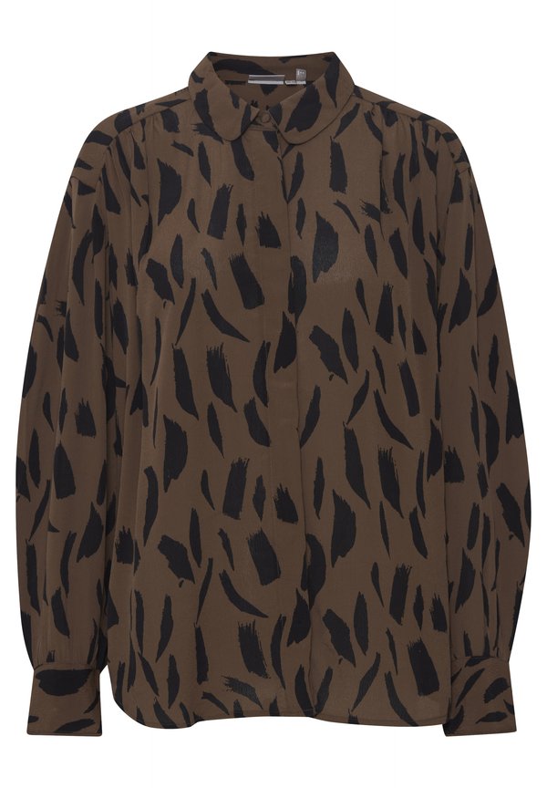 FRGeto - Button-down blouse - rain drum mix4