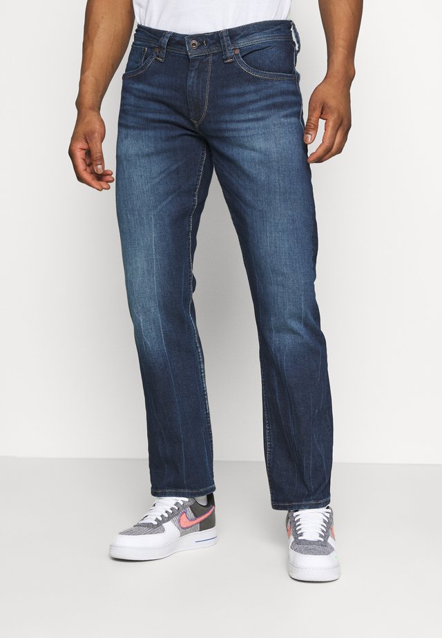 KINGSTON ZIP - Straight leg jeans - denim