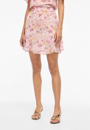 VILA A-snit nederdel - misty rose aop flower