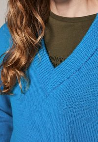 comma casual identity Maglione - blue