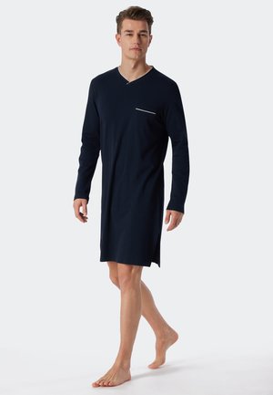 Schiesser FINE INTERLOCK - Nightie - dunkelblau