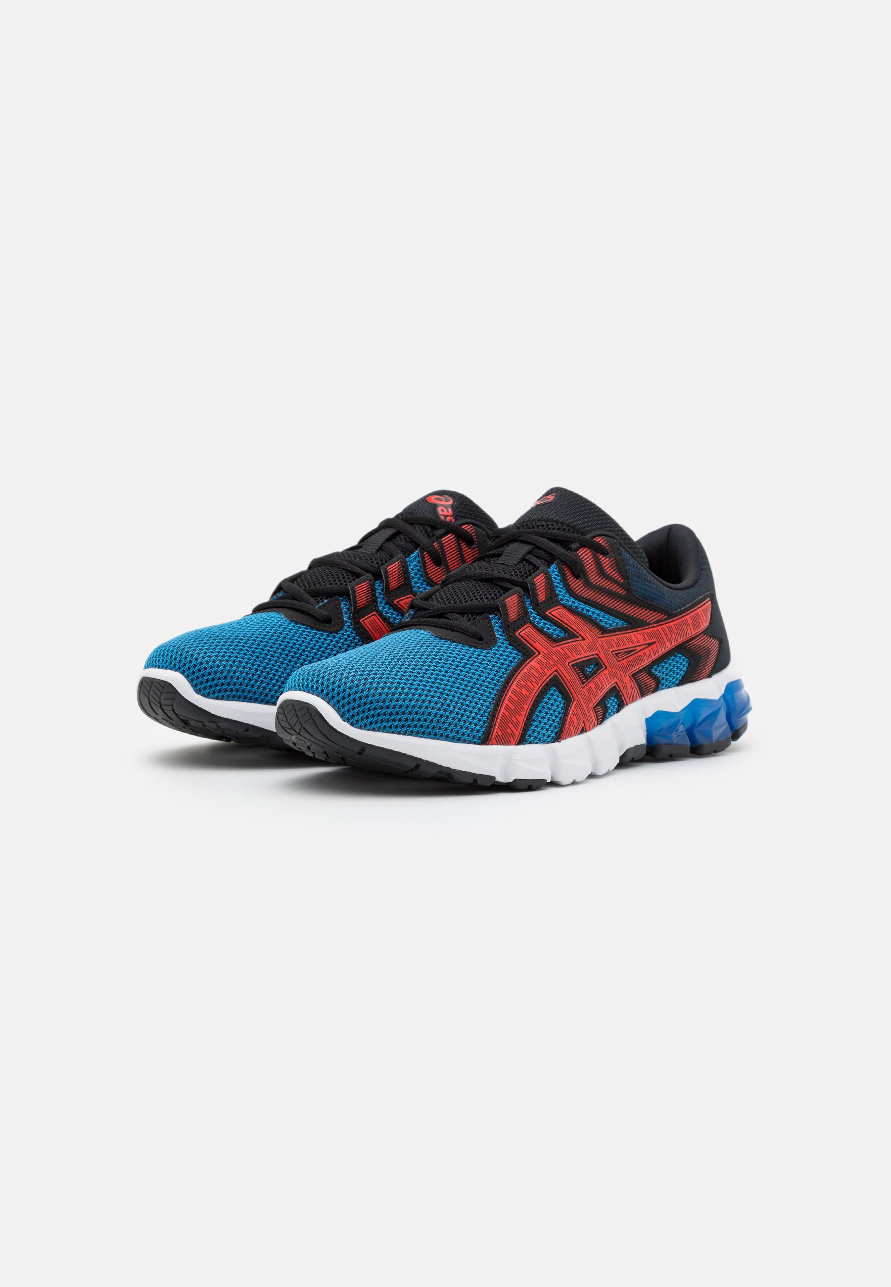 asics red and blue