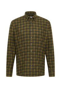 Eterna FLANELLHEMD - MODERN FIT - Camicia - khaki