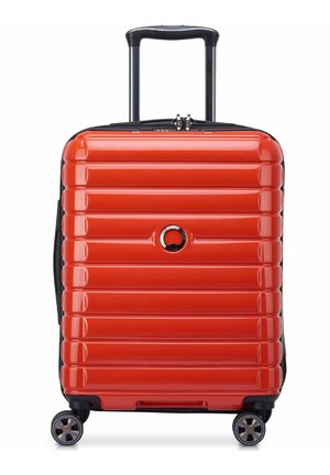 Delsey Paris SHADOW 5.0 SLIM 4-ROLLEN KABINENTROLLEY 55 CM - Valise à roulettes - intensives rot