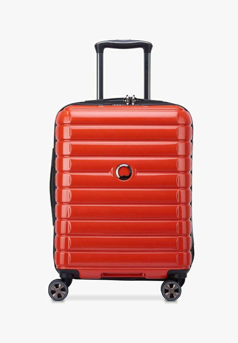 Delsey Paris SHADOW 5.0 SLIM 4-ROLLEN KABINENTROLLEY 55 CM - Trolley - intensives rot