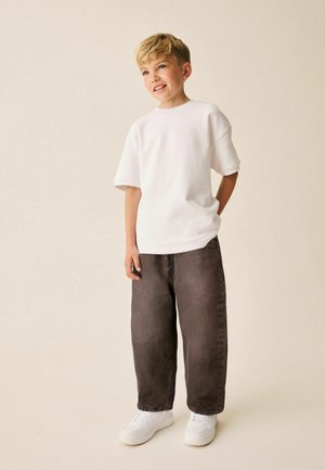 Next, BARREL FIT - AUTHENTIC JEANS - Relaxed fit jeans - brown
