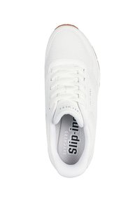 Skechers Trainers - white duraleather mesh