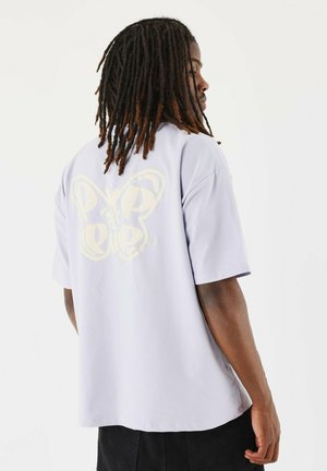 PAPILLON - Camiseta estampada - purple heather