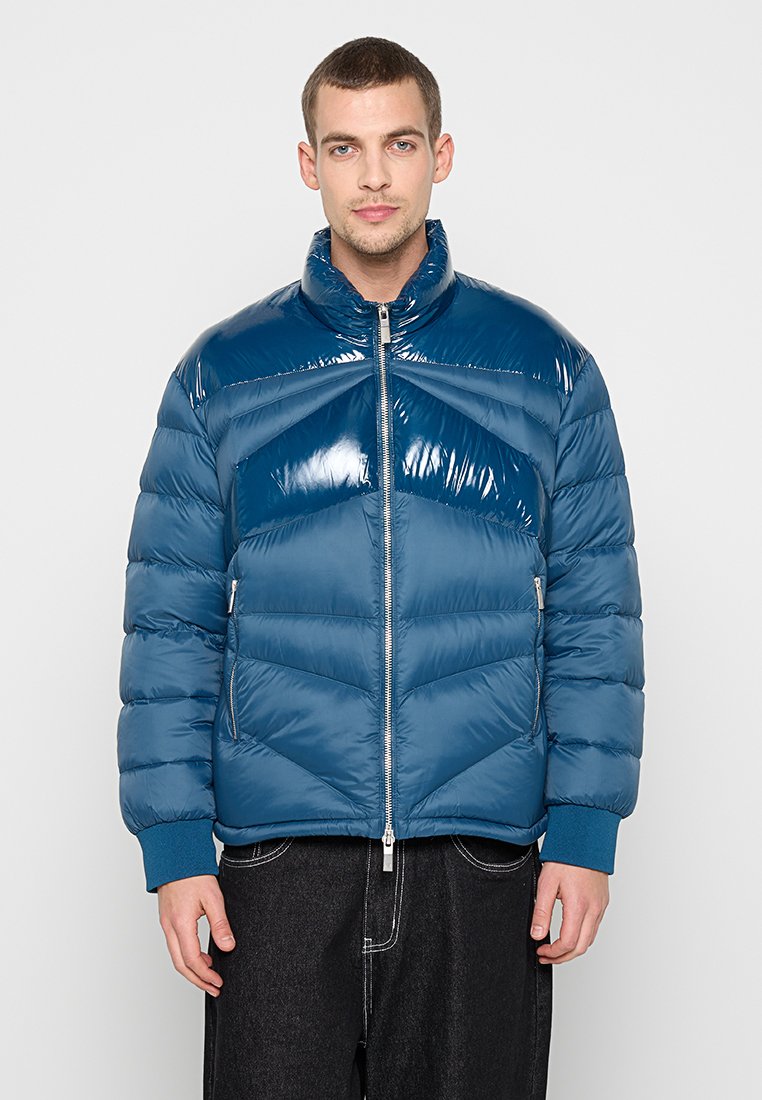 Armani Exchange Gewatteerde jas blauw