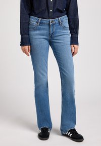 Lee - JESSICA - Jeans bootcut - hit of blue Miniatyrbild 1