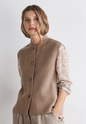 Falconeri, ULTRASOFT - Vest - light brown