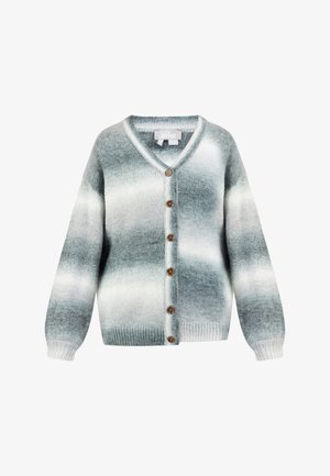 usha, Cardigan - schwarz mehrfrabig
