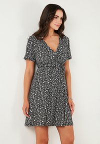 LELA REGULAR FIT - Vapaa-ajan mekko - black