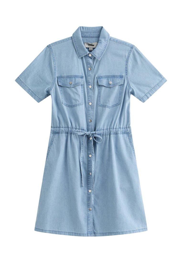 New Look Jeansjurken blauw