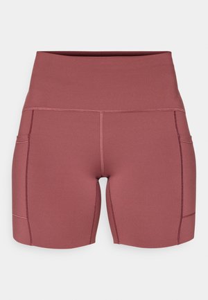 New Balance SLEEK POCKET HIGH RISE SHORT  - Kratke tajice za trčanje - washed burgundy