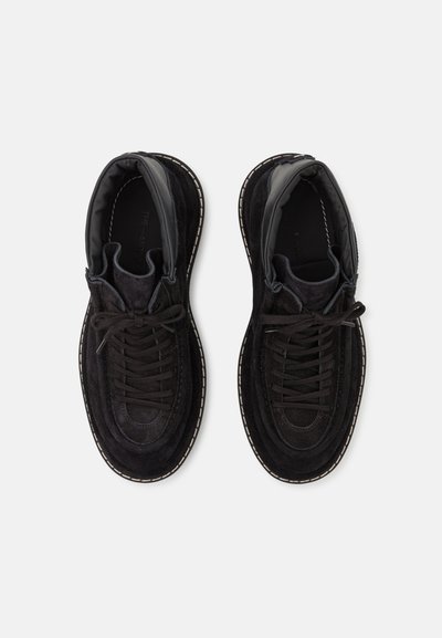 The Antipode PARABOOT MIDI   - Šněrovací kotníkové boty - black