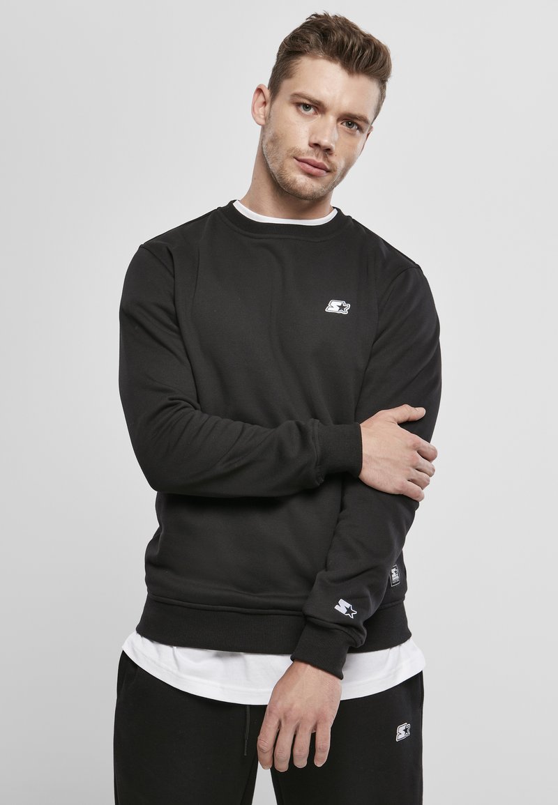 Starter ESSENTIAL CREWNECK - Sweatshirt - black