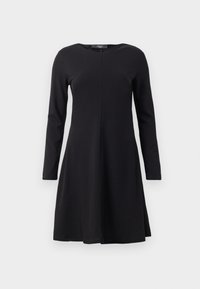 CALIFFO - Jersey dress - nero