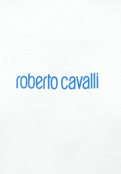 Roberto Cavalli DRAGON BACK PRINT - Apdrukāts T-krekls - white