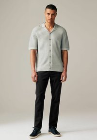 Next SUMMERWEIGHT COTTON - Jeans Tapered Fit - black