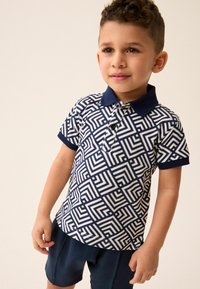 Next SHORT SLEEVES SET STANDARD - Træningsbukser - navy white