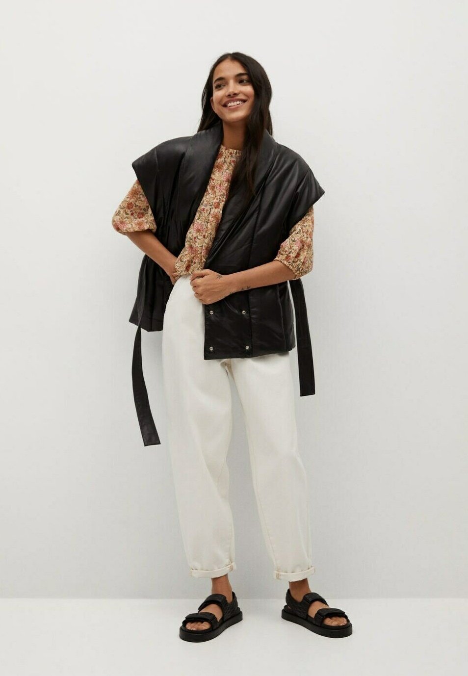 Mango MICHELLE - Relaxed fit jeans - ecru/off-white - Zalando.co.uk