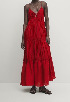 Maxi dress - red