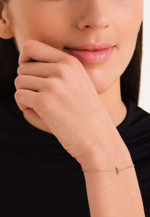 CRYSTAL LETTER J - Bracelet - gold-coloured