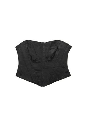Stradivarius, Corset - black