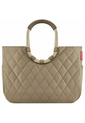 LOOPSHOPPER L FRAME  - Shopping Bag - frame rhombus olive