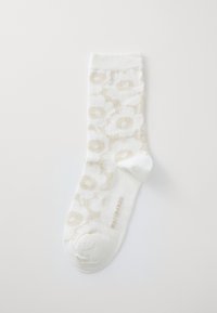 LINJAUS UNIKKO UNISEX - Nogavice - beige/off white