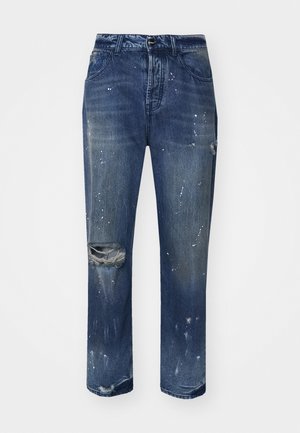 Barrow PANT UNISEX - Jean boyfriend - denim blu/blue denim