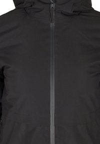 Zizzi WITH ADJUSTABLE WAIST - Zimný kabát - black