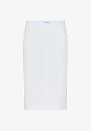 BRAX, STYLE PAMINA SKIRT - Gonna a tubino - white