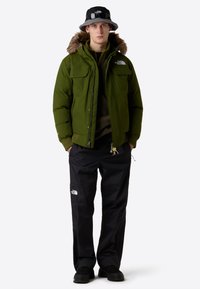 The North Face M MCMURDO BOMBER - Zimní bunda - woodland green