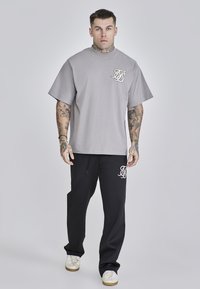 SIKSILK OVERSIZED   - Triko s potiskem - grey