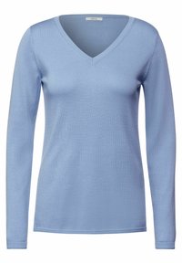 Cecil Stickad tröja - light blue