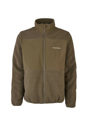 Cleptomanicx Fleece jacket - shitake