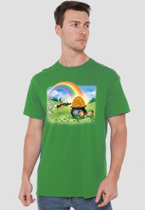 Warner Brothers, LOONEY TUNES MINE MINE MINE - Print T-shirt - dark green