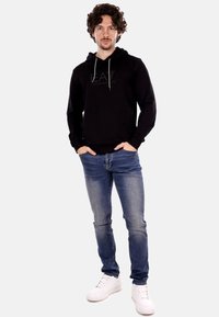 EA7 Emporio Armani Felpa con cappuccio - nero
