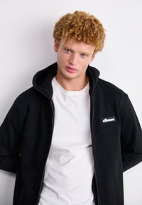 Ellesse MILLEROS - Mikina so zipsom - black
