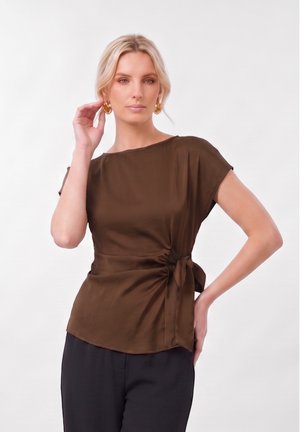 Anna Field, Bluse - brown