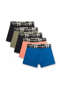Sanetta HIP 5ER PACK - SINGLE - Panties - schwarz/blau/orange